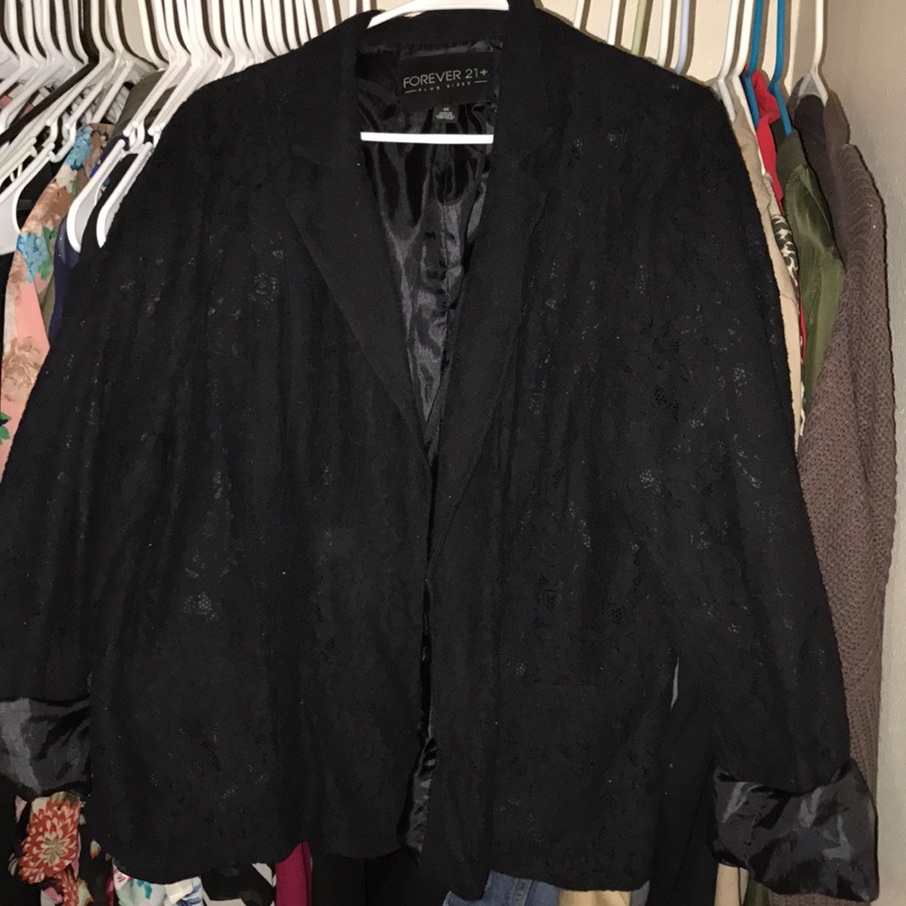 Laced blazer